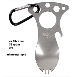 Bestek spork, fox 3in1, nu 50% korting