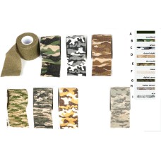 stretch bandage tape, camouflage