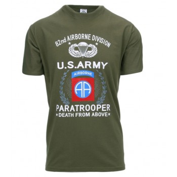 t-shirt D-Day US Army 82nd paratroope