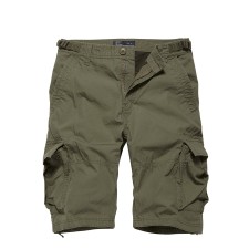 korte broek vintage model Terrance, kleur olive 