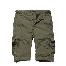 korte broek vintage model Terrance, kleur olive 