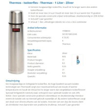 thermosfles "Thermax", 1 liter, 