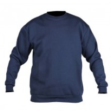 sweater katoen/polyester blauw, storvik