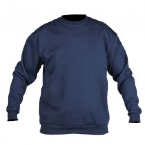 sweater katoen/polyester blauw, storvik