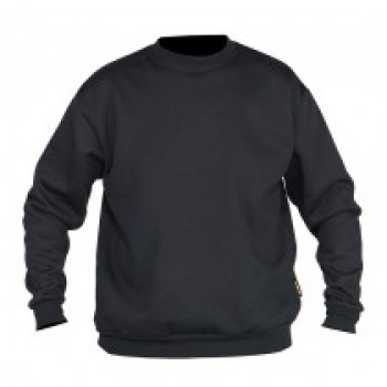 sweater katoen/polyester zwart, storvik, torino