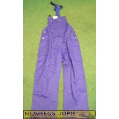 tuinoverall, 100% katoen blauw