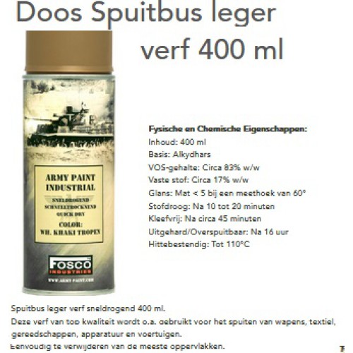 verf spuitbus 400ml