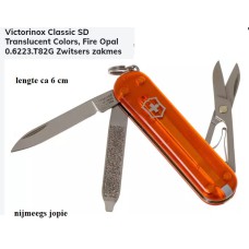 victorinox classic, oranje