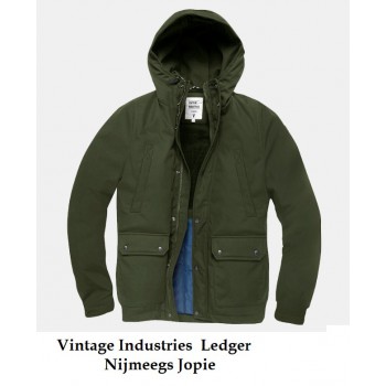 Vintage industries winterjas model Ledger, diverse kleuren leverbaar