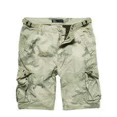 korte broek vintage model Terrance, kleur desert camouflage