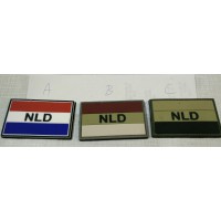 vlag embleem nederland pvc met velcro