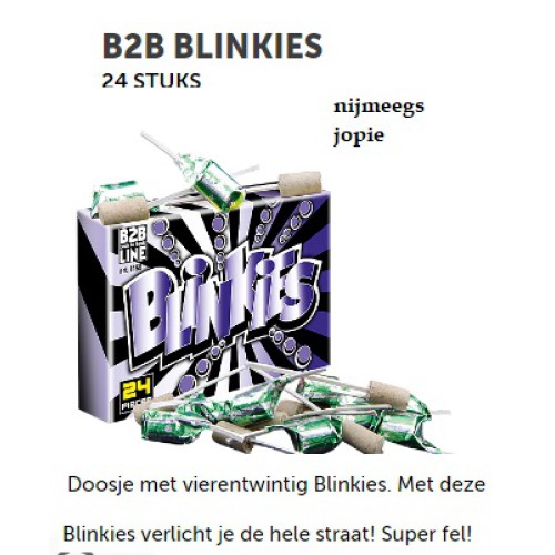 cat.1 blinkies 24 stuks in doosje