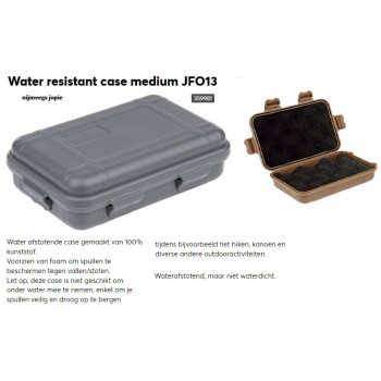 Waterproof box van 100% kunststof, middel