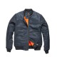 bomber MA-1, Vintage blauw westford, 