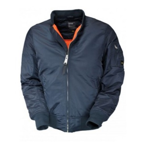 bomber MA-1, Vintage blauw westford, 