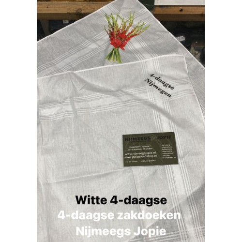 set 4-daagse zakdoeken