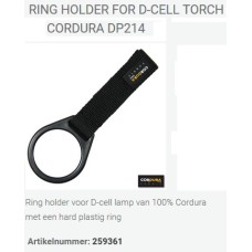 maglite houder ring, geschikt voor D-cell