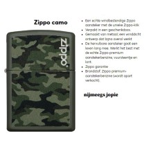 aansteker zippo original camo