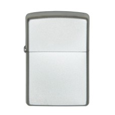 aansteker zippo original Satin Chrome, inclusief flesje zippo-fuel (A)