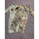 Kinderoverall vliegeniers-overall groen, piloten overall Kinderoverall vliegeniers-overall groen, piloten overall
