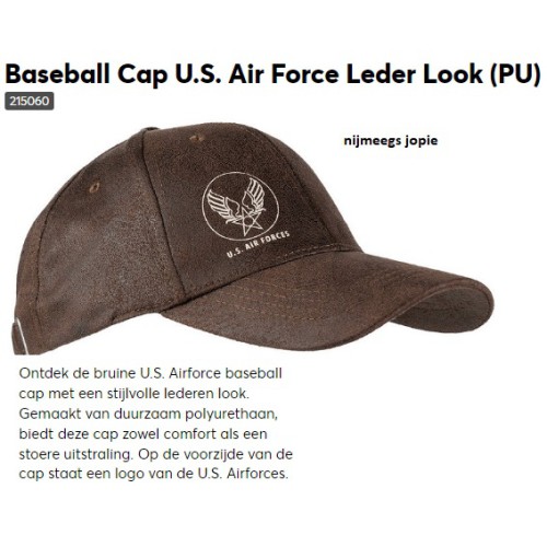 baseball us force leather look