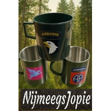 mok Airborne, 82nd, 101st of pegasus, v.a. 4,95, drinkbeker