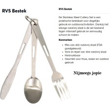 Bestek RVS, set