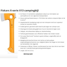 Bijl, Fiskar X13