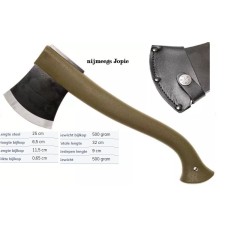 bijl Mora, lengte ca 32 cm