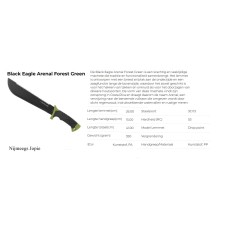 machete Black Eagle, Arenal