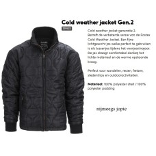cold weather jacket, zwart, Generation 2 cold weather jacket, zwart, Generation 2