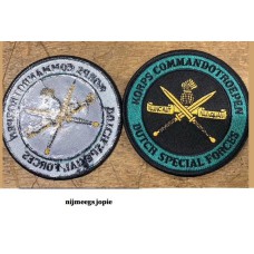 embleem commando rond, doornee ca 8cm