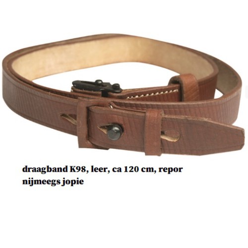 draagband K98, leer