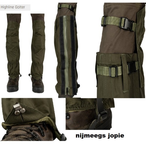 gamasch gaiter Jack Pyke, met extra knie-stukken