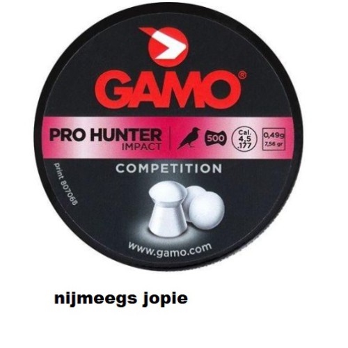 kogeltjes 4,5 mm gamo pro hunter impact 