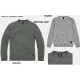 sweater Vintage industries, model Greely, zwart, mooie zware kwaliteit
