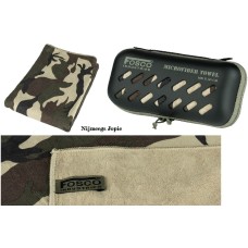 Handdoek, micro-vezel groen 80 X 40 of groen camouflage 100x50