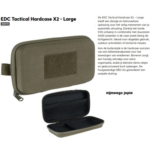 case, hard-shell large, groen