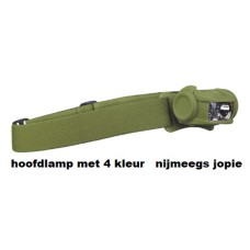 hoofdlamp led 4 kleur, storm