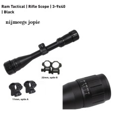 kijker 3-9x40, RAM Tactical