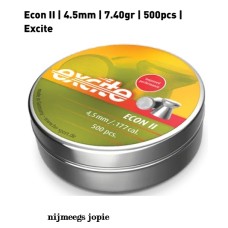 kogeltjes 4,5 mm excite econ 2. 500 st