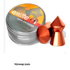 kogeltjes 5,5mm Excite Coppa spitskugel, 200st kogeltjes 5,5mm Excite Coppa spitskugel, 200st