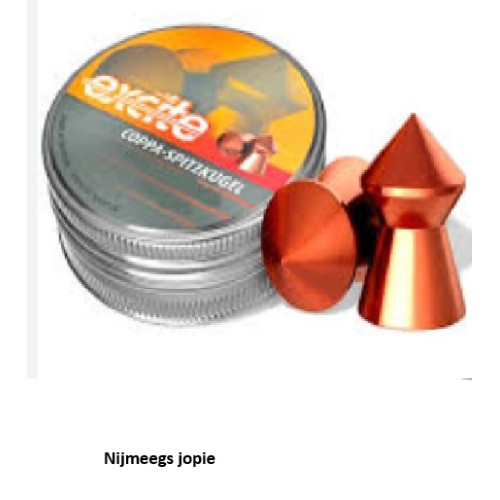 kogeltjes 5,5mm Excite Coppa spitskugel, 200st