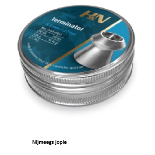 kogeltjes 5,5mm H&N Terminator, 200 stuks