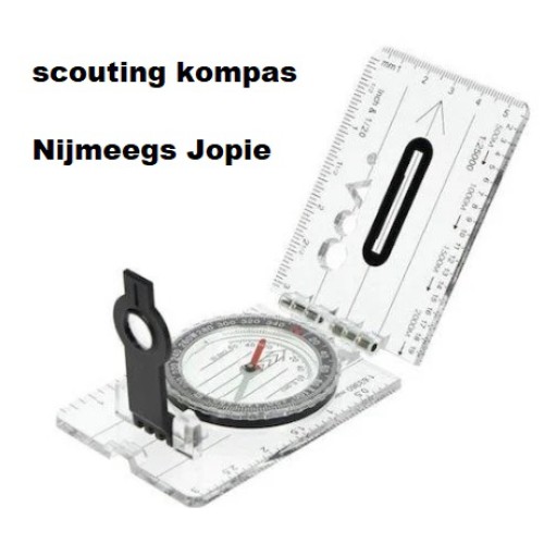 kompas scouting, opvouwbaar