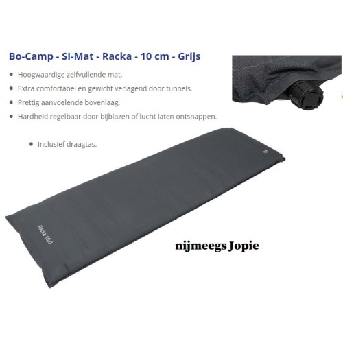 self inflatable mat Bo-camp 10cm, model Racka 10