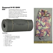 matje, incl camo hoesje ca. 186/51/2cm, copie-leger M-90 model matje, incl camo hoesje ca. 186/51/2cm, copie-leger M-90 model