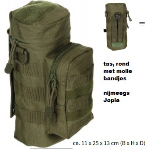 Molle pouch voor waterfles, groot model