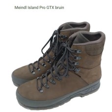 originele legerschoen meindl Island Pro, bruin suede, maat 45