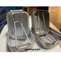 mestins origineel uit het leger, set van 2 stuks